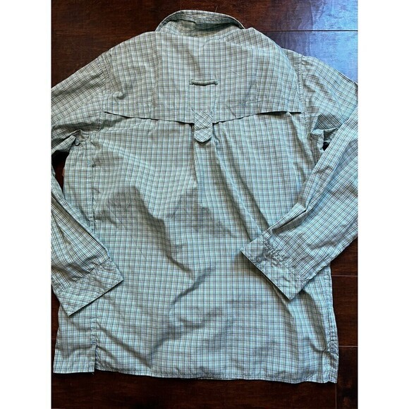 Exfficio Mens Button Down Long Sleeve Shirt Sz M - Picture 5 of 5